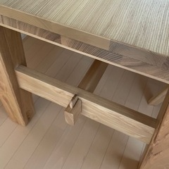 【使用期間2年以内】タモ材ダイニングセット 定価175,000円