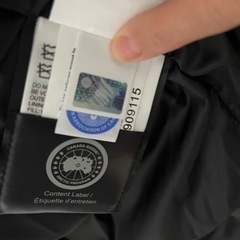 カナダグース　Canada goose マクミラン　ブラックカモ柄　未使用！