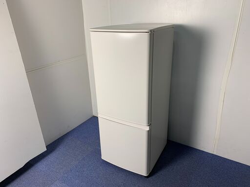 (221006）★美品★　三菱　ノンフロン冷凍冷蔵庫　MR-P15F-W　2020年製