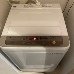 全自動洗濯機 Panasonic 6kg NA-F60B11