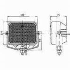 (角)小型ワークランプ　LED