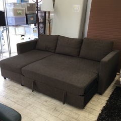 【✨ニトリ❗️✨ノアーク❗️✨大容量収納❗️✨ブラウン❗️✨】定価¥79,900 NITORI/ニトリ ファブリックカウチソファベッド ノアーク  リビング  ソファ  ３人掛け ブラウン  大容量収納