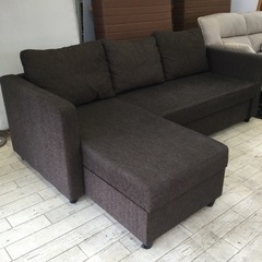 【✨ニトリ❗️✨ノアーク❗️✨大容量収納❗️✨ブラウン❗️✨】定価¥79,900 NITORI/ニトリ ファブリックカウチソファベッド ノアーク  リビング  ソファ  ３人掛け ブラウン  大容量収納