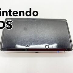 任天堂 3DS　ゲーム機本体　黒　動作OK