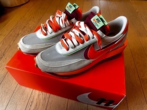 CLOT × Sacai × Nike LD Waffle  オレンジ　29cm