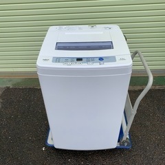 中古 AQUA 洗濯機 2017年製  6kg