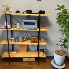棚 ラック オープンシェルフ ラック4段