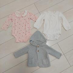 赤ちゃん服3着セット　サイズ70～80