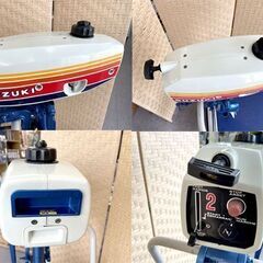 SUZUKI 小型船舶用船外機 DT2 020IS 2馬力 スズキ エンジン 外観キレイ 動作未確認 現状品 札幌市手稲区 SUZUKI 小型船舶用船外機 DT2 020IS 2馬力 スズキ エンジン 外観キレイ