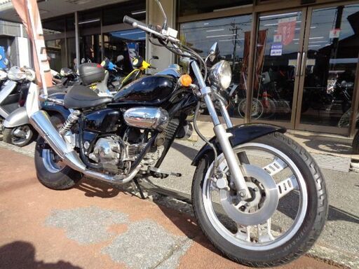 NO.4494　マグナ５０ （ＭＡＧＮＡ）　４サイクル　クラッチ付き４速ミッション　ブラック　☆彡