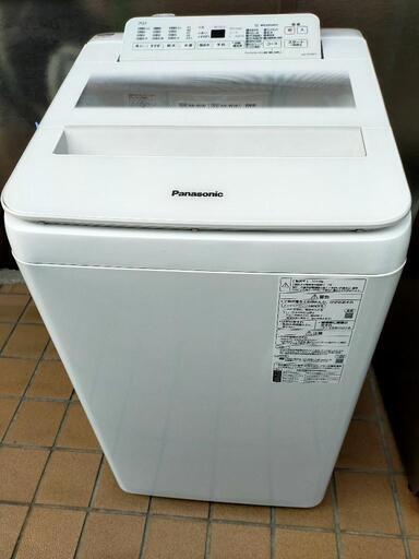Panasonic全自動洗濯機☆NA-FA70H/7kg/2019年製 - 家具