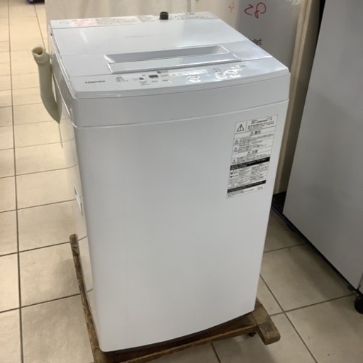 TOSHIBA 東芝　洗濯機　AW-45M7 2019年製　4.5㎏