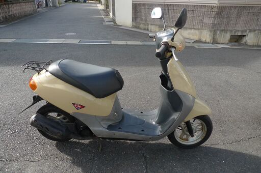 ホンダ Dio Fit バイク 2st 50cc カゴあり（コンパクトで軽量な車体に 
