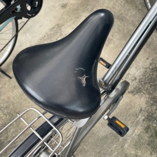 自転車 自転車 アルベルト ブリヂストン 27inch シルバー