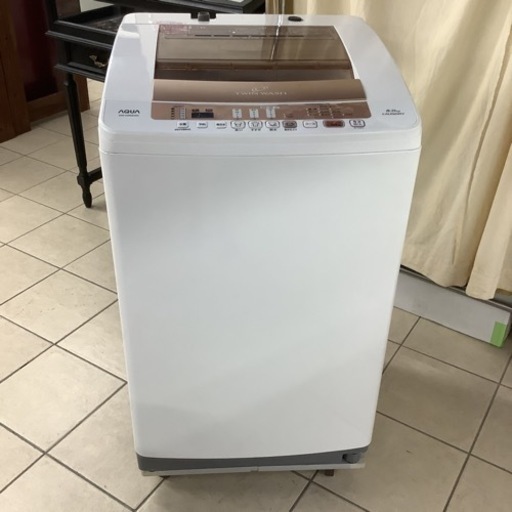 AQUA アクア　洗濯機　AQW-VW800E 8㎏　2017年製