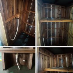 【最終値下げ】〈オーダー品〉照明付き シンク 洗面台什器 店舗 屋外 野外店舗 小屋