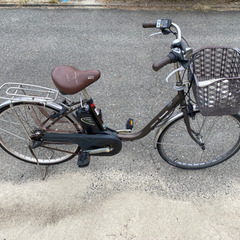 募集停止中 パナソニック 電動アシスト自転車 ビビ 24型