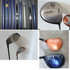 【Ksd/back】格安出品　キャロウェイゴルフ　フルセット　チッパー付きユースド　キャディバッグ　ダメージあり　PINGパター