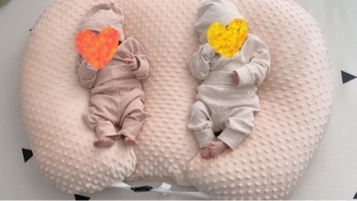 はーやん　ツインズピロー　(ブルー)双子用 ツインズピロー twin Z pillow 双子用授乳クッション