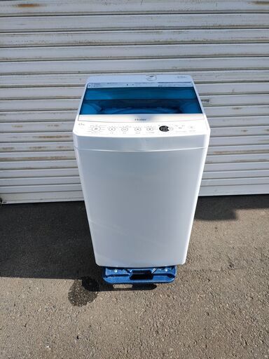 全自動洗濯機　洗濯乾燥機　4.5ｋｇ　ハイアール　JW-C45A　2018年製