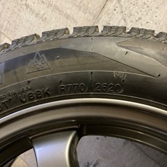 205/55R16 スタッドレスタイヤアルミ付き4本セット