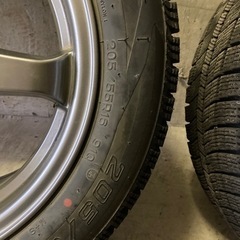 205/55R16 スタッドレスタイヤアルミ付き4本セット