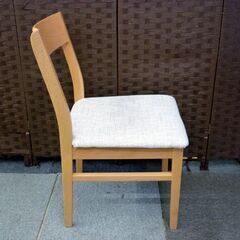 ☆ニトリ ダイニングチェア×2脚 ダイニングベンチ×1台 3点セット BEECH SP LBR ビーク ライトブラウン ファブリック素材 札幌 北20条店