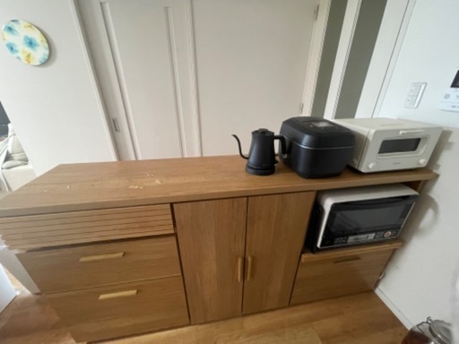 キッチンカウンターカップボード - 収納家具