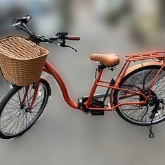 【取引終了】26インチ電動自転車
