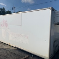 No.657 保冷バン 4ｔ 車  アルミ 箱 バイク 倉庫 トラック コンテナ 米 保管庫 物置 DIY