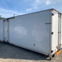 No.657 保冷バン 4ｔ 車  アルミ 箱 バイク 倉庫 トラック コンテナ 米 保管庫 物置 DIY