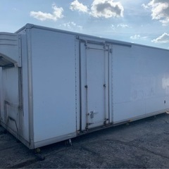 No.657 保冷バン 4ｔ 車  アルミ 箱 バイク 倉庫 トラック コンテナ 米 保管庫 物置 DIY