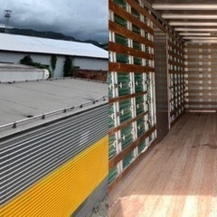 No.659 アルミバン 4ｔ ロング 車 アルミ 箱 バイク 倉庫 トラック コンテナ 米 保管庫 物置 DIY