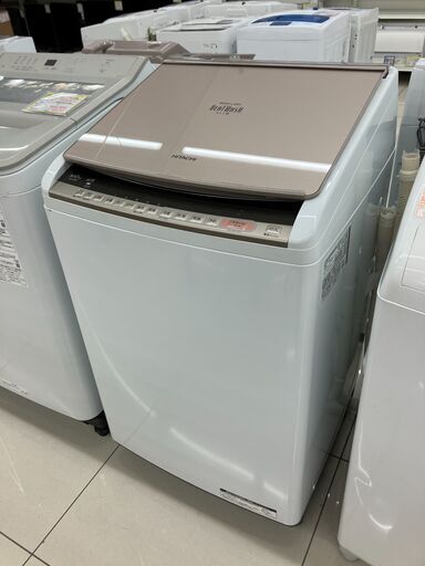 ★HITACHI★日立★8kg洗濯機★洗濯乾燥機★2019年製★BW-DV80C★