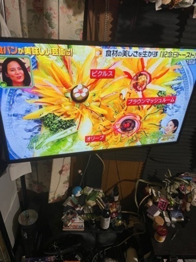 テレビ 40インチ テレビスタンド付き
