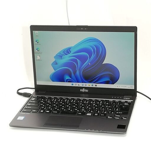 保証付 日本製 高速SSD 軽量 薄型 13.3型 ノートPC 富士通 U937/P 中古美品 第7世代Core i5 8GB 無線 Webカメラ Windows11 Office