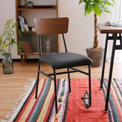 【美品】LOWYA ダイニングチェア2脚