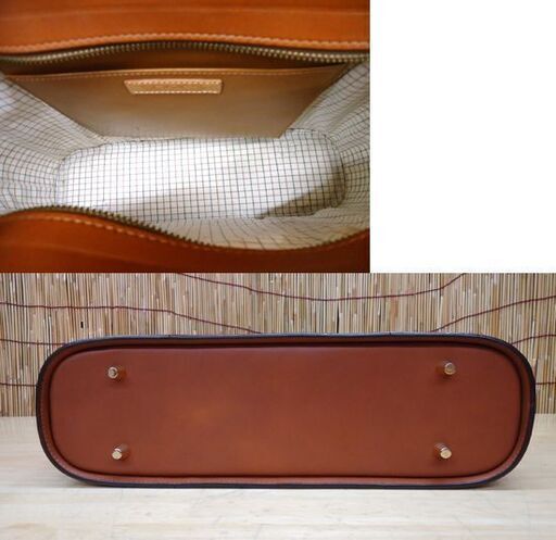 使用少 ソメスサドル オークス レザートートバッグ 保存袋付 SOMES