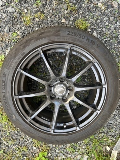 エスティマに履かしてた18インチ