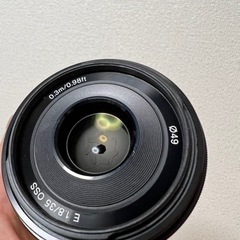 【決まりました】SONY ソニー　Eマウント SEL35F18 E35mmF1.8OSS 単焦点　APS-C用カメラレンズ＋レンズフィルター