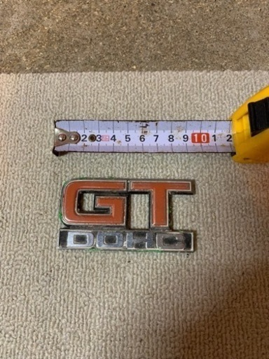 当時物　TE71カローラ　エンブレム　中古