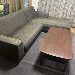 カウチソファー＆テーブル
