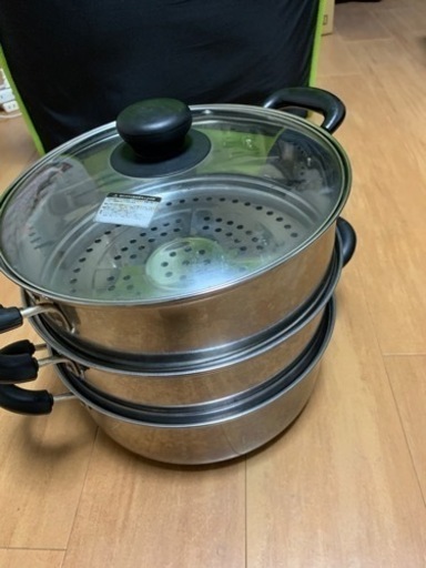 せいろ　二、三段蒸し器