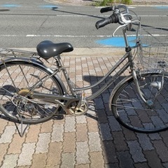 ステンレス製自転車?