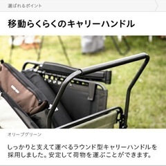 新品！定価16000 キャリーワゴン　大容量