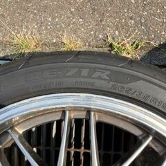 アルミホイール4本　タイヤ付き