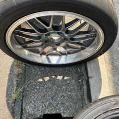 アルミホイール4本　タイヤ付き