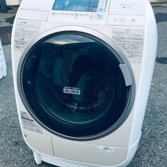 ③♦️EJ2680番 HITACHI ドラム式電気洗濯乾燥機