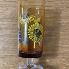 昭和レトロ ガラスのコップ