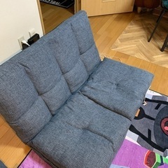 只今交渉中。リクライニング　ローソファー　3〜4人用
